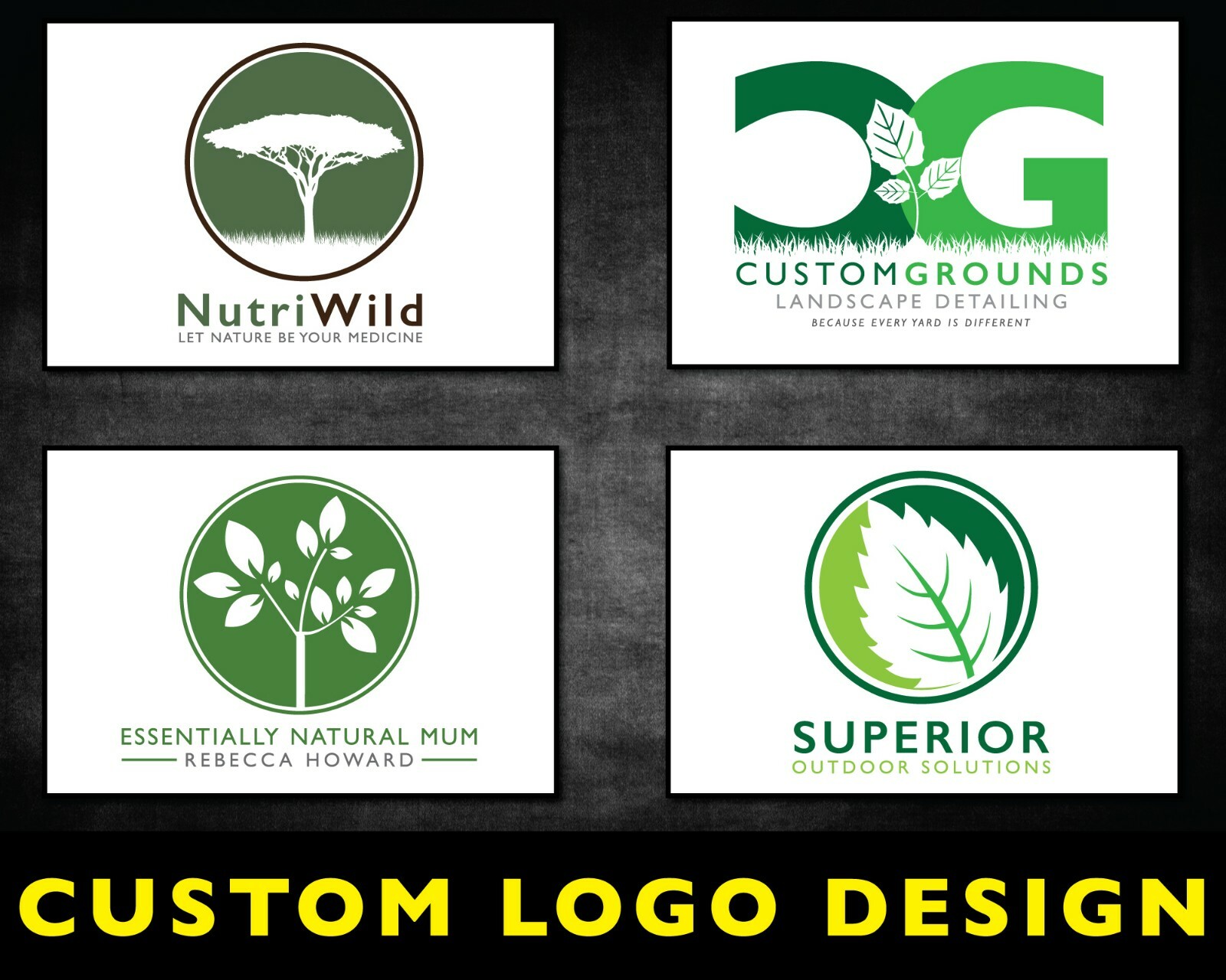 100% Guaranteed Custom Made Logo Design With Unlimited Revisions