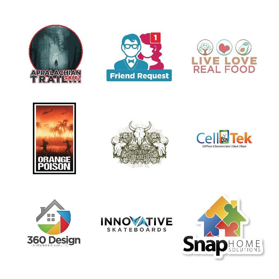 CUSTOM MODERN LOGO DESIGN – PROFESSIONAL SERVICE! – FREE BUSINESS CARD!