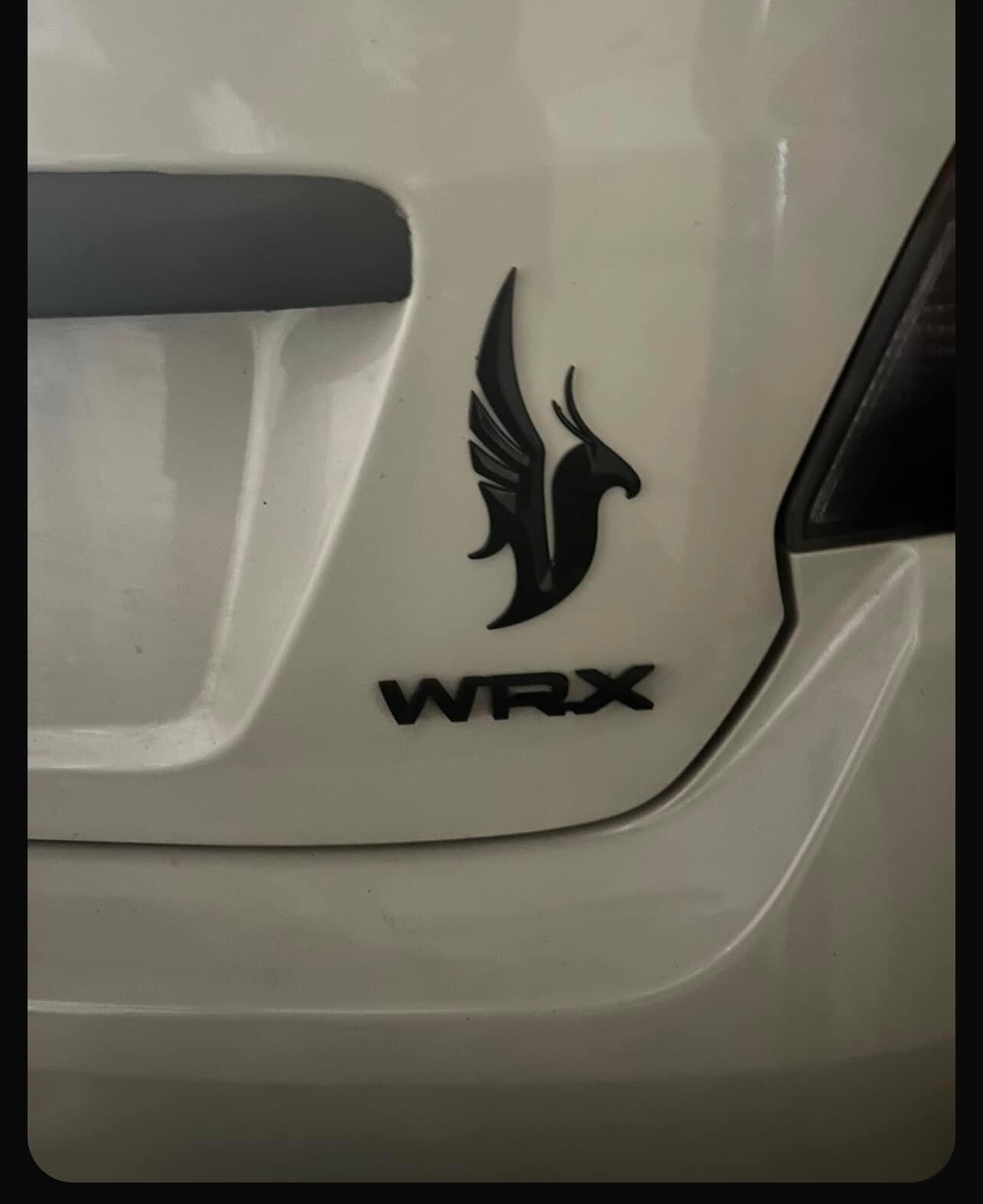 Custom Artist Logo Black (Illenium) Edm 3m Adhesive Emblem (1 Time Apply)
