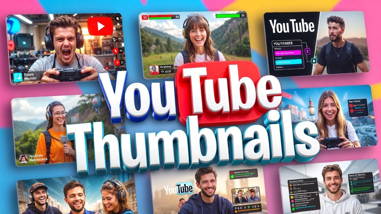 I will create eye catching YouTube thumbnail in 12 hours
