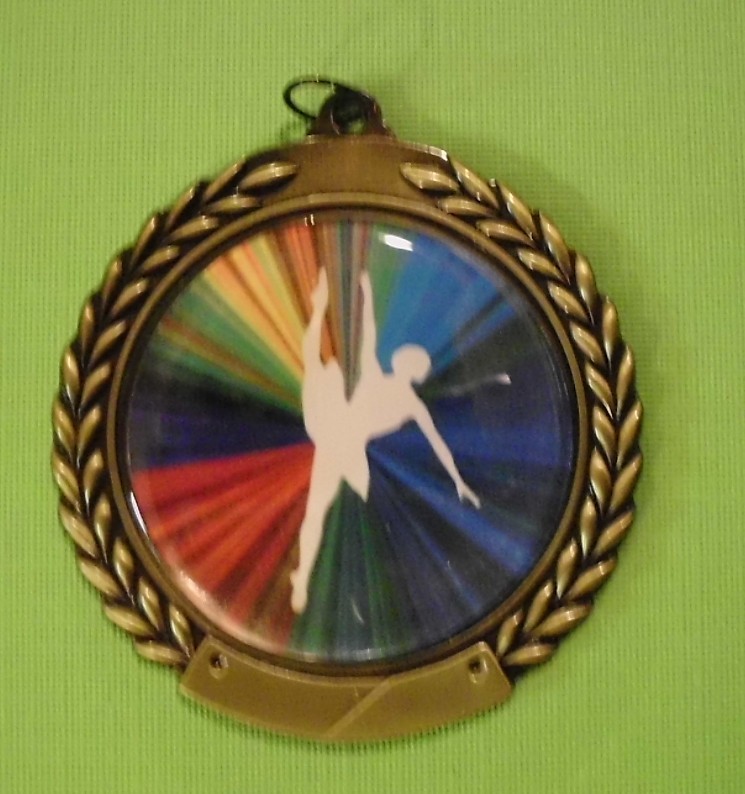 CUSTOM SCHOOL LOGO MEDAL LARGE MEDALLION TEAM AWARD FREE ENGRAVING FREE SHIPPING