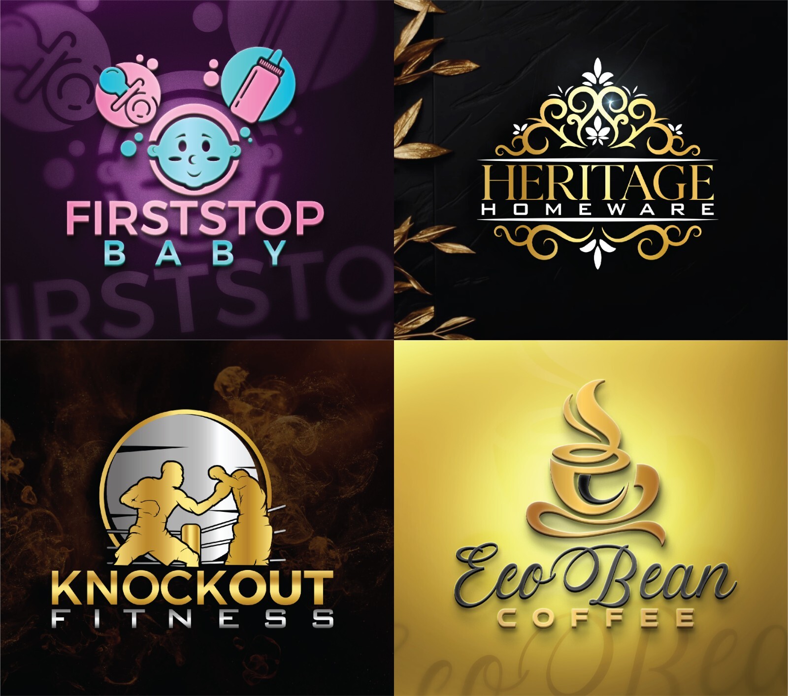 CUSTOM MODERN LOGO DESIGN FOR BUSINESS | Professional Business Logos |Logo maker