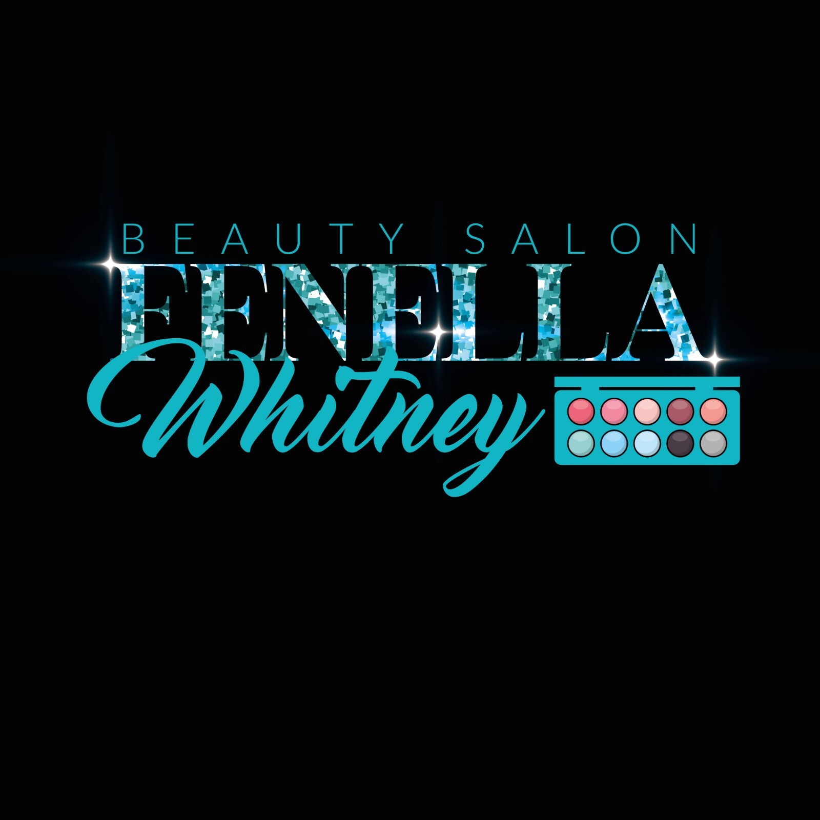Luxury Glitter Custom Logo Design Unlimited Revisions Source Files