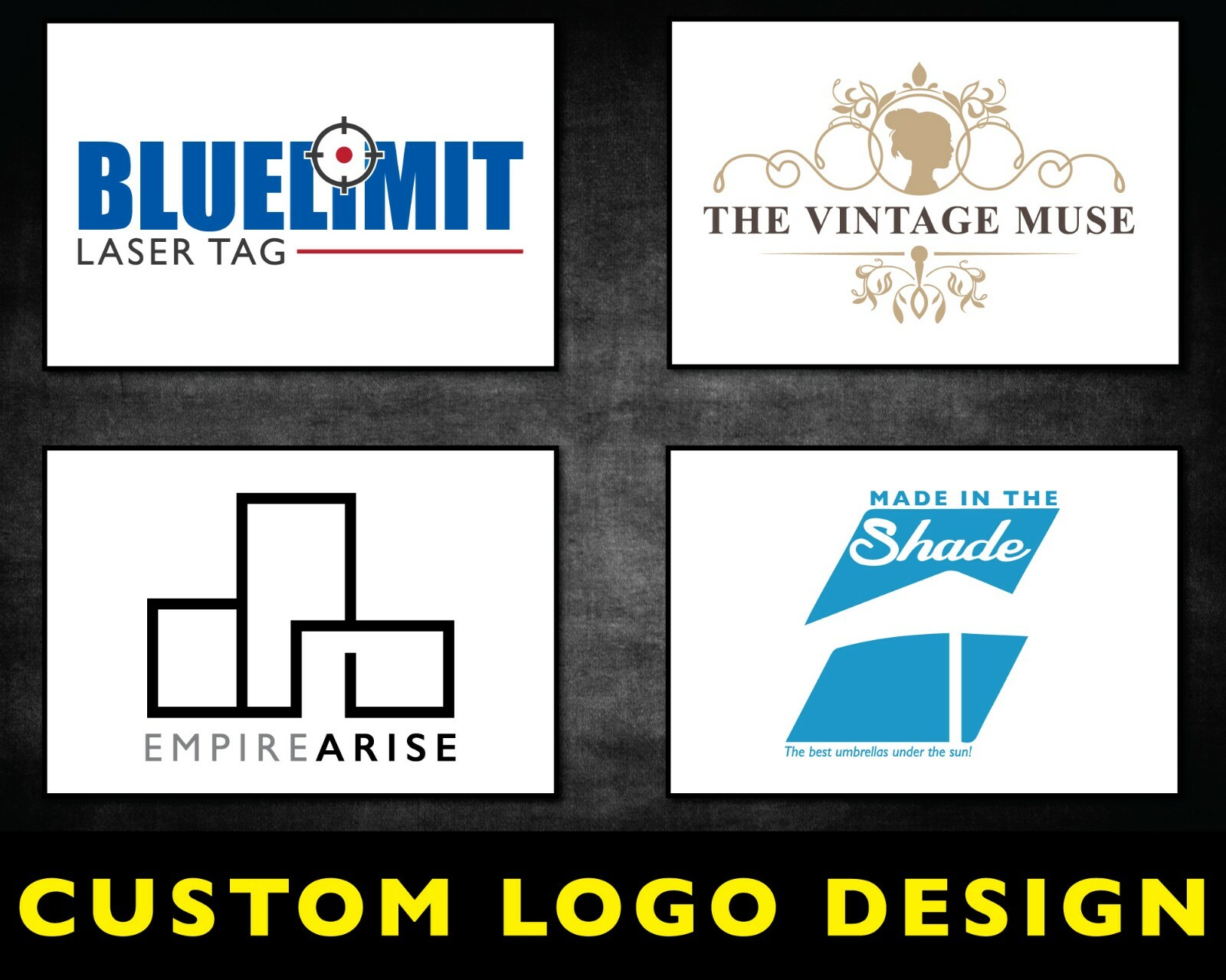 100% Guaranteed Custom Made Logo Design With Unlimited Revisions