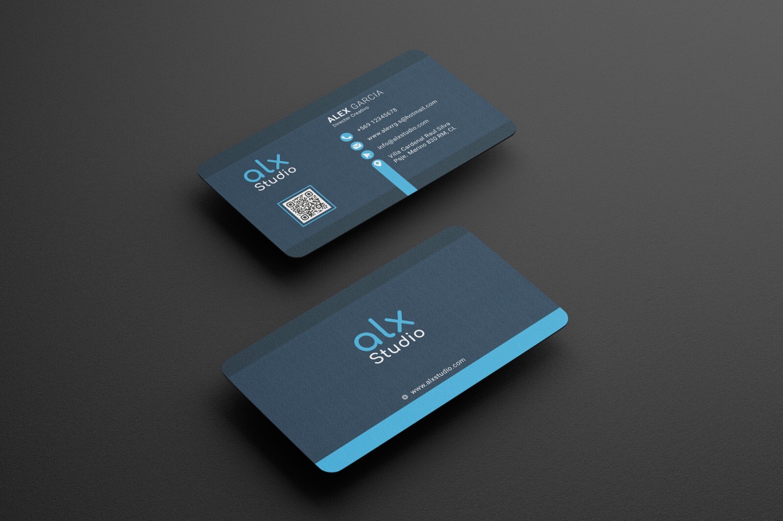 DIGITAL PRODUCT. Pack of 30 Clean, modern and professional business card design.