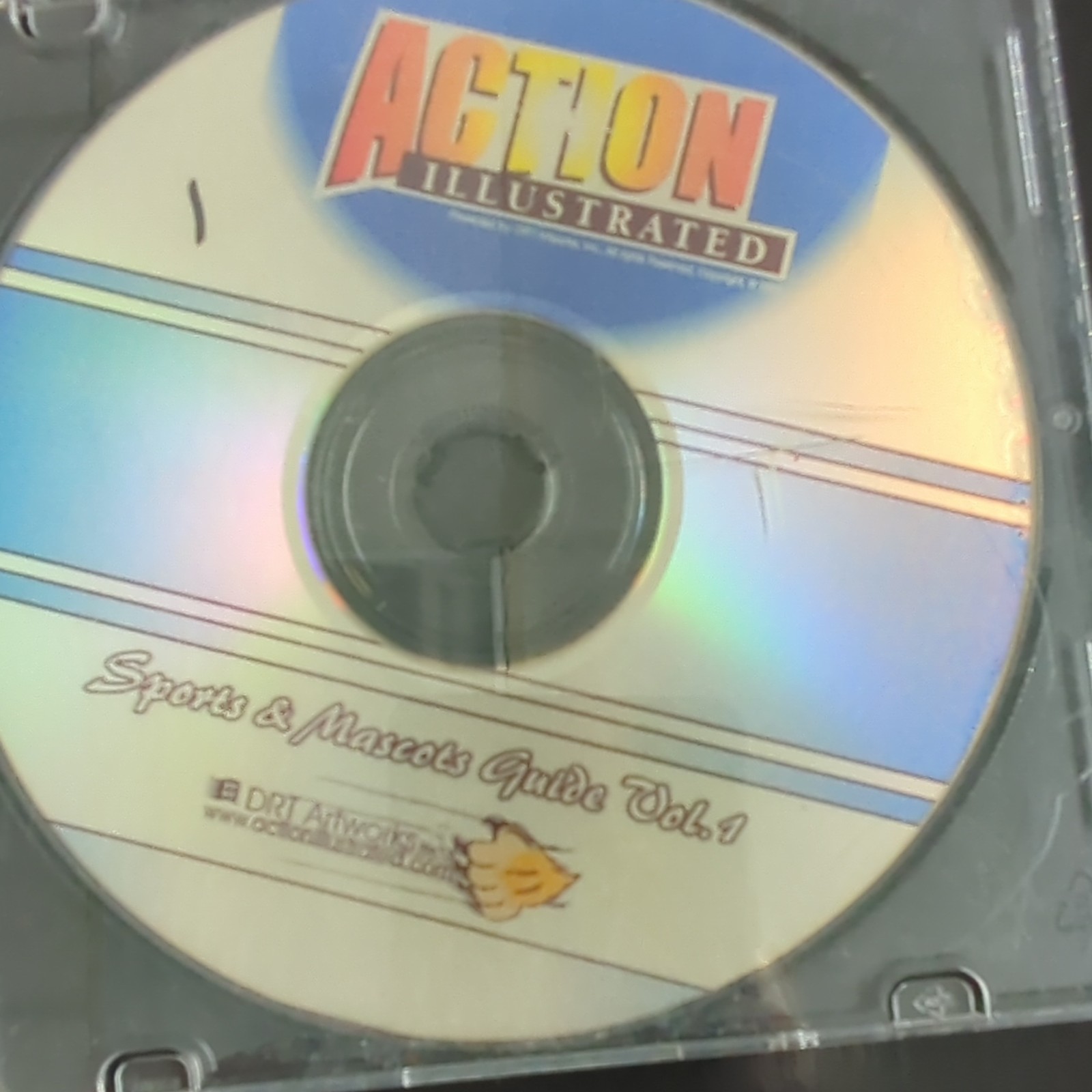 Action Illustrated Cartoon Logo Design Sports & Mascots Guide Volume 1 Book & CD