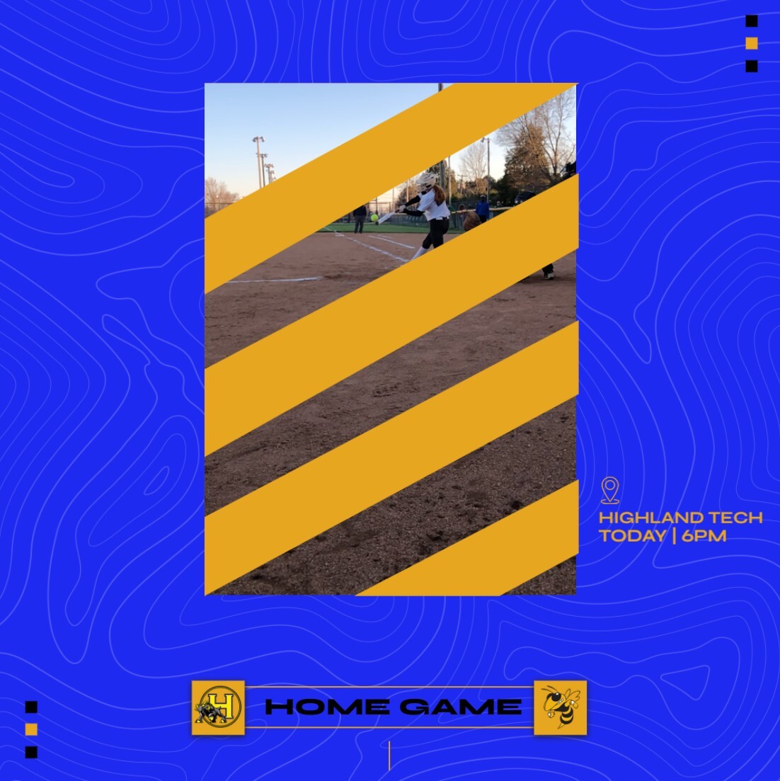 Custom Sports Gameday Graphic