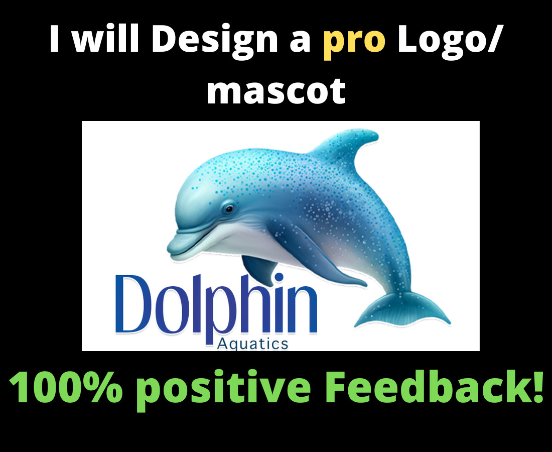 I will design a custom logo/mascot for your business with unlimited revisions