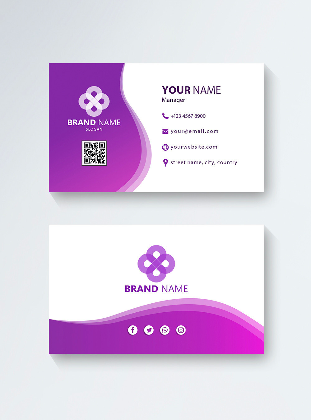 Box of 500 Custom Designed Business Cards Graphic Design and Printing Included