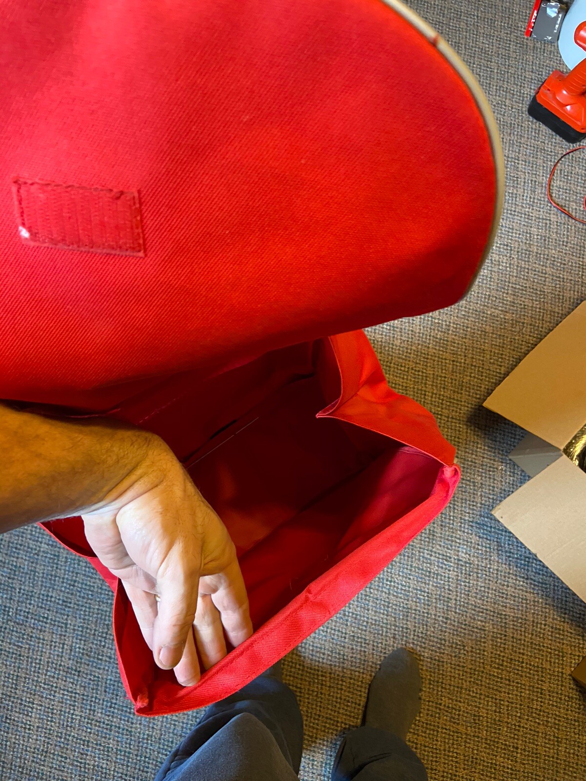 Homemade Gourmet storage bag Luggage with handle on wheels