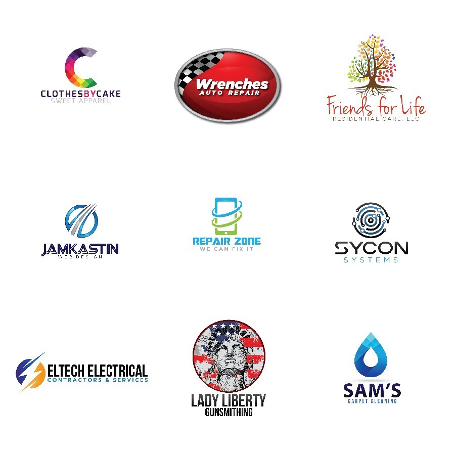 CUSTOM MODERN LOGO DESIGN – PROFESSIONAL SERVICE! – FREE BUSINESS CARD!