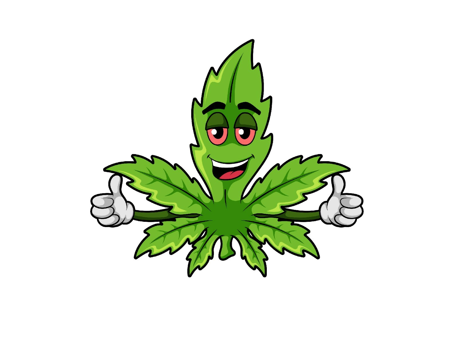 PROFESSIONAL CUSTOM LOGO DESIGN | MASCOT LOGO | CARTOON LOGO | Weed mascot