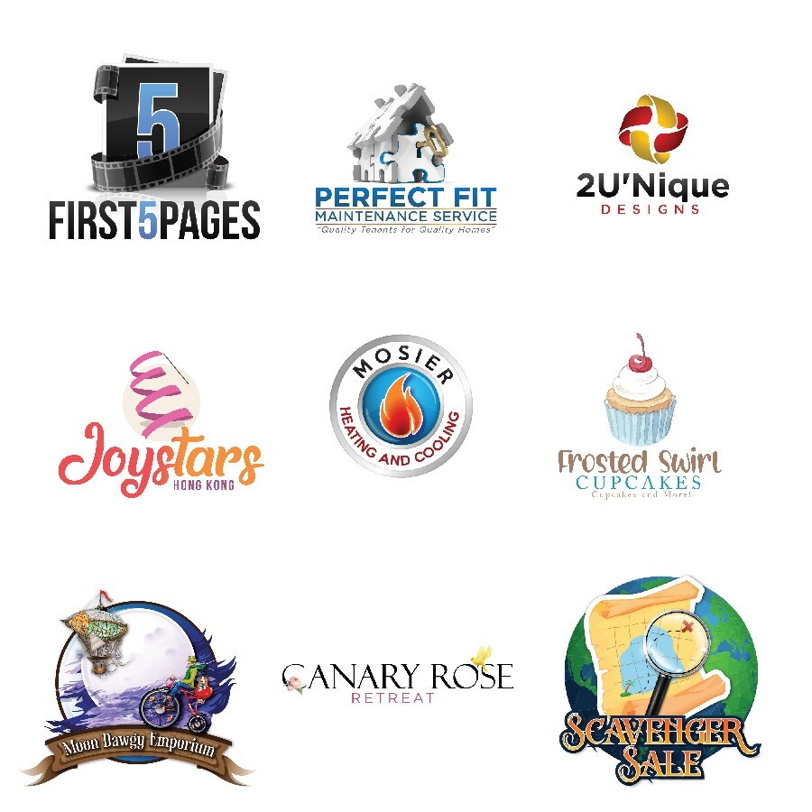 CUSTOM ABSTRACT LOGO DESIGN – PROFESSIONAL SERVICE! – FREE BUSINESS CARD!
