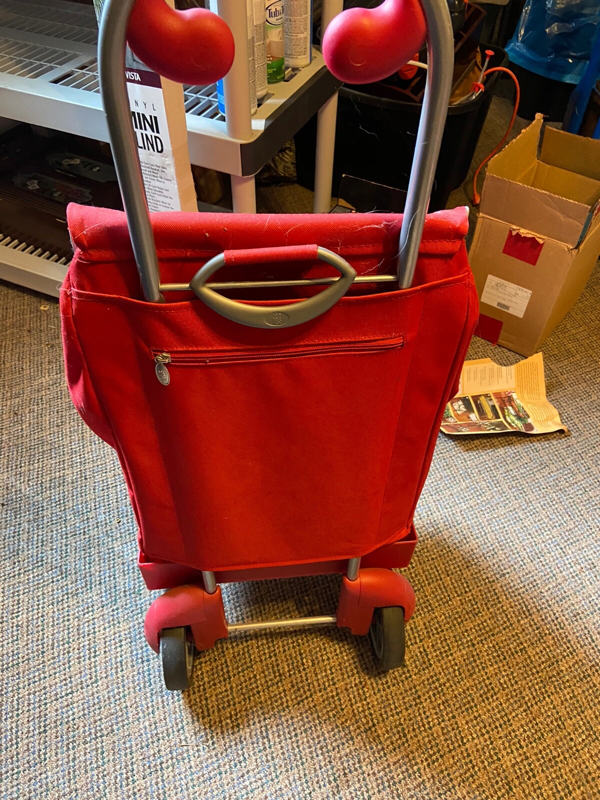 Homemade Gourmet storage bag Luggage with handle on wheels